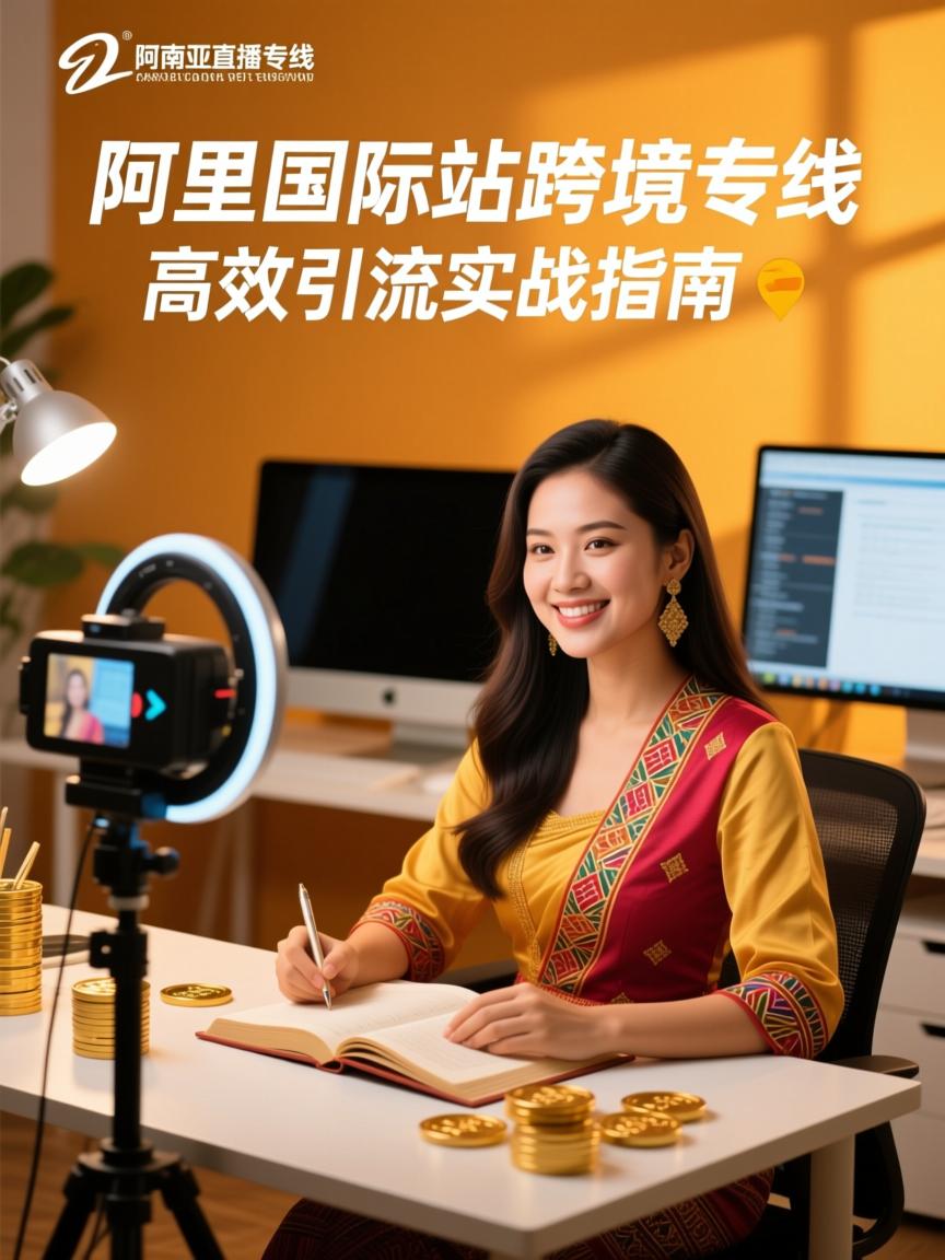 东南亚跨境直播专线,阿里国际站高效引流实战指南