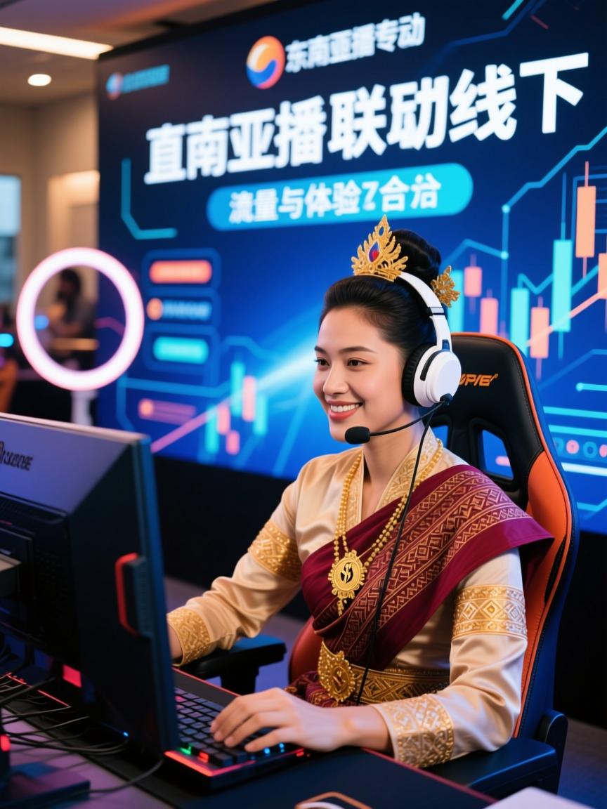 东南亚直播专线联动线下活动，流量与体验的完美融合