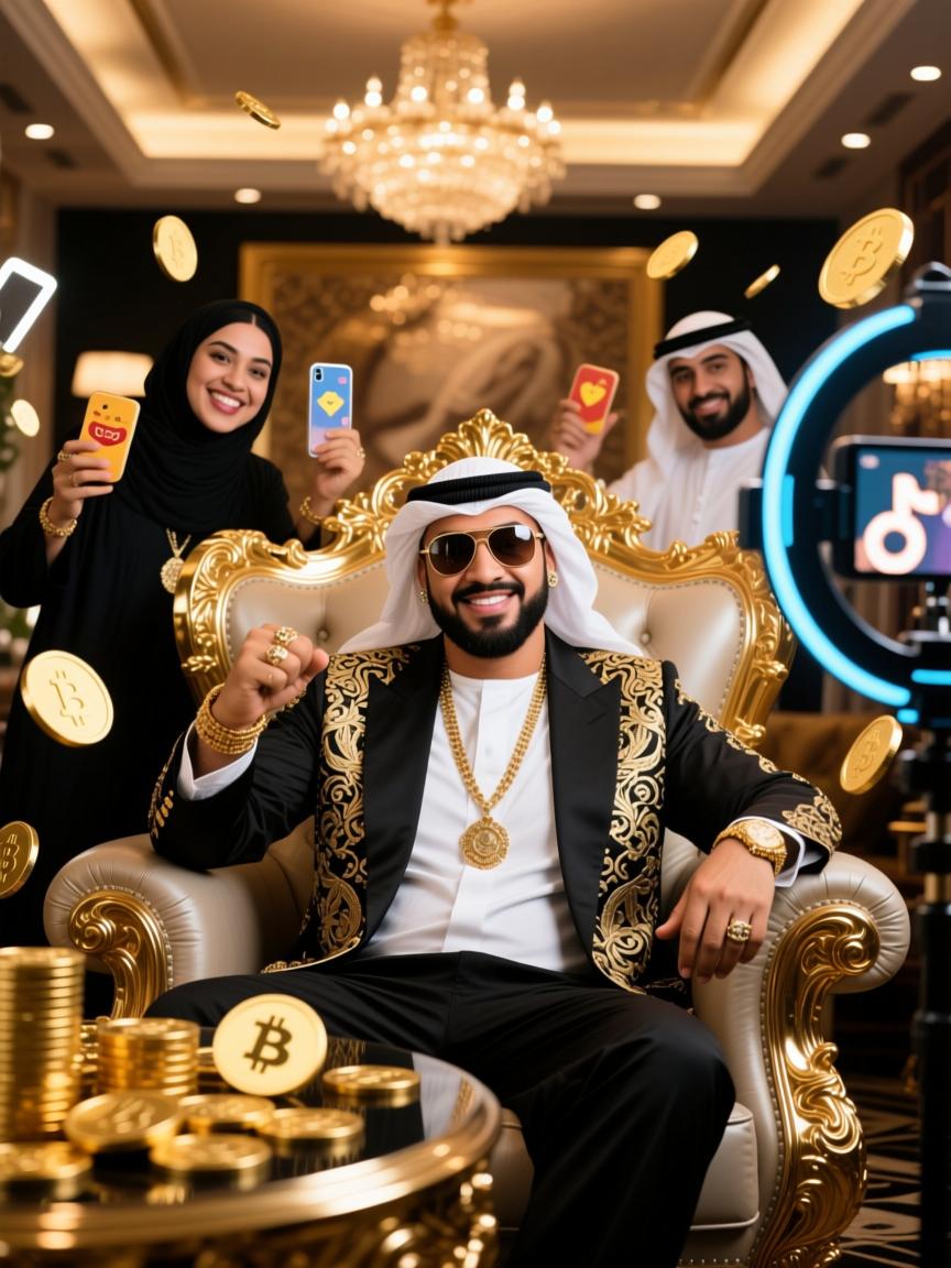 中东土豪豪横宠粉!快手直播专线引爆打赏狂欢