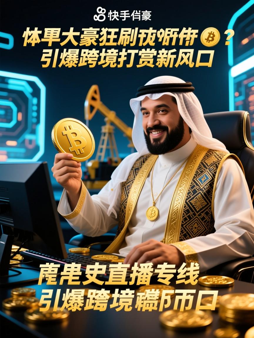 中东土豪狂刷石油币?快手直播专线引爆跨境打赏新风口