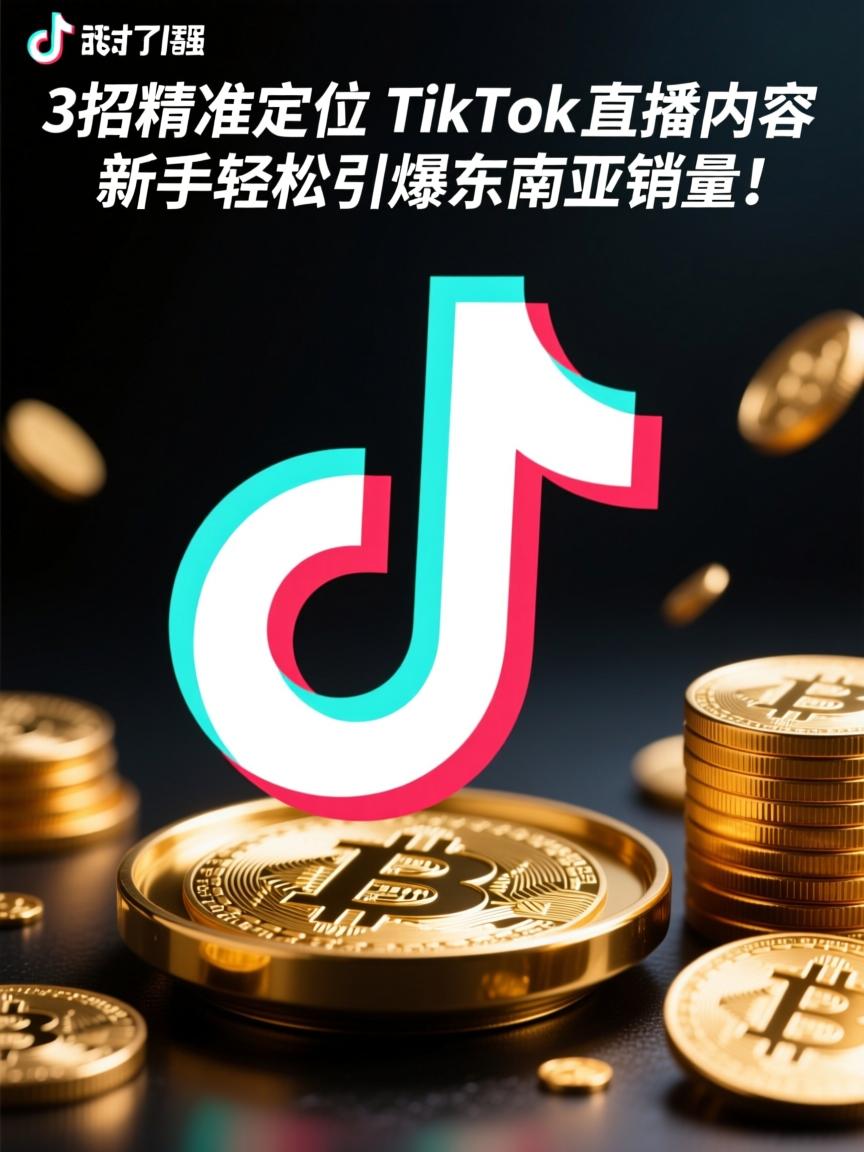 3招精准定位TikTok直播内容,新手轻松引爆东南亚销量!