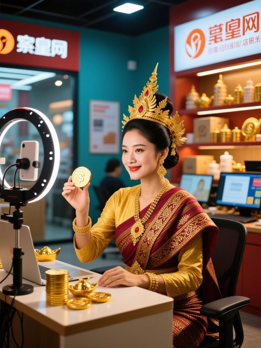 东南亚直播专线助力敦煌网店铺流量暴涨，带货效果超预期！