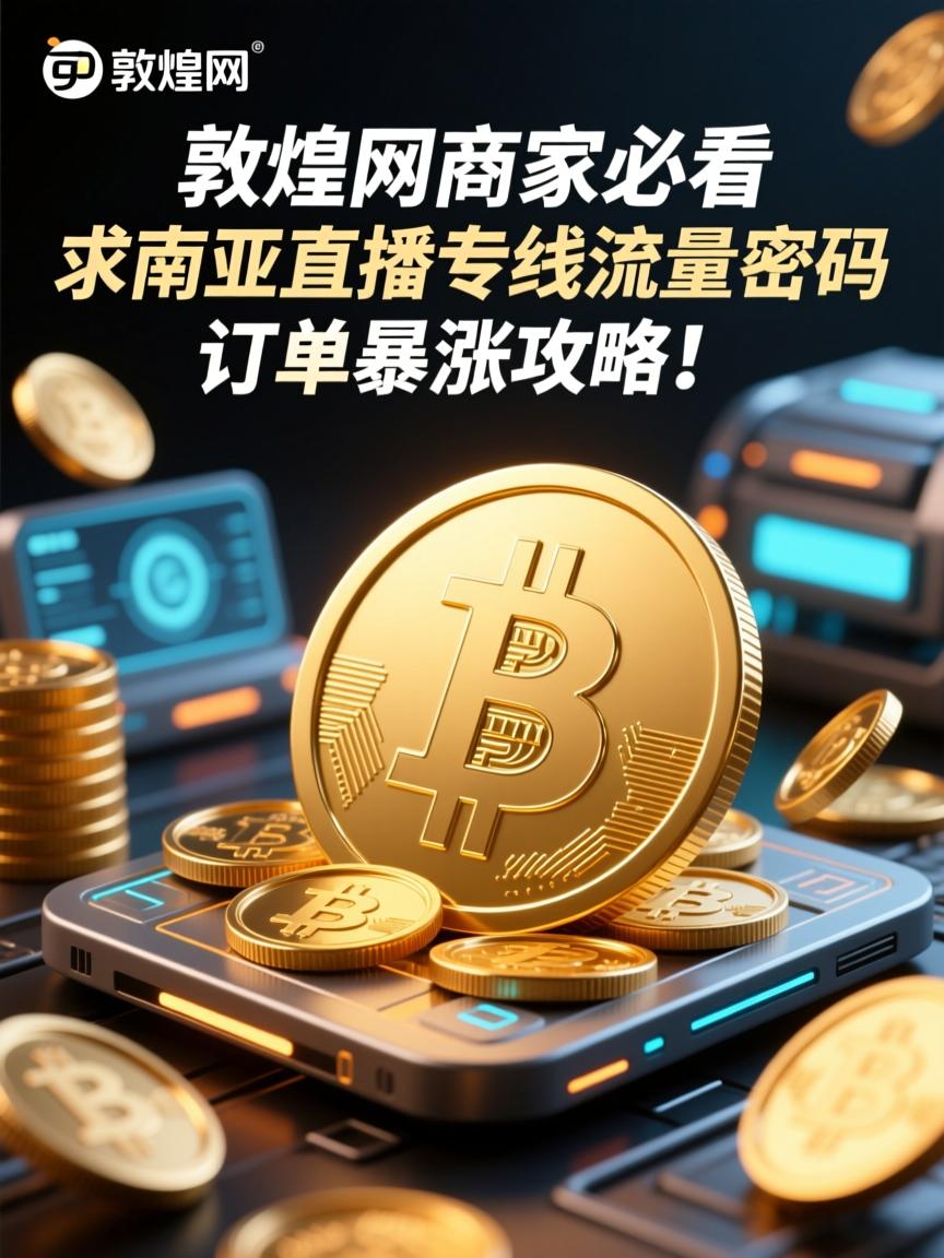 敦煌网商家必看，东南亚直播专线流量密码，订单暴涨攻略！
