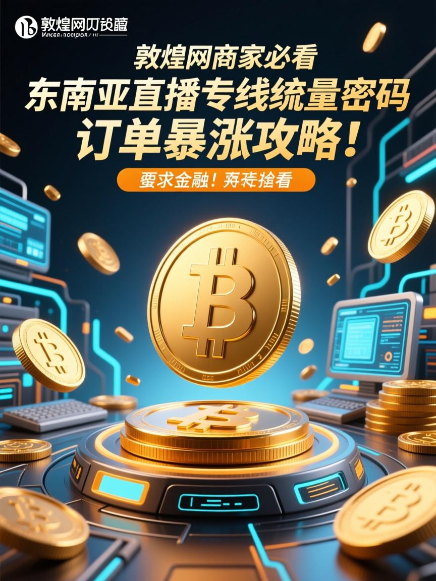 敦煌网商家必看,东南亚直播专线流量密码,订单暴涨攻略!