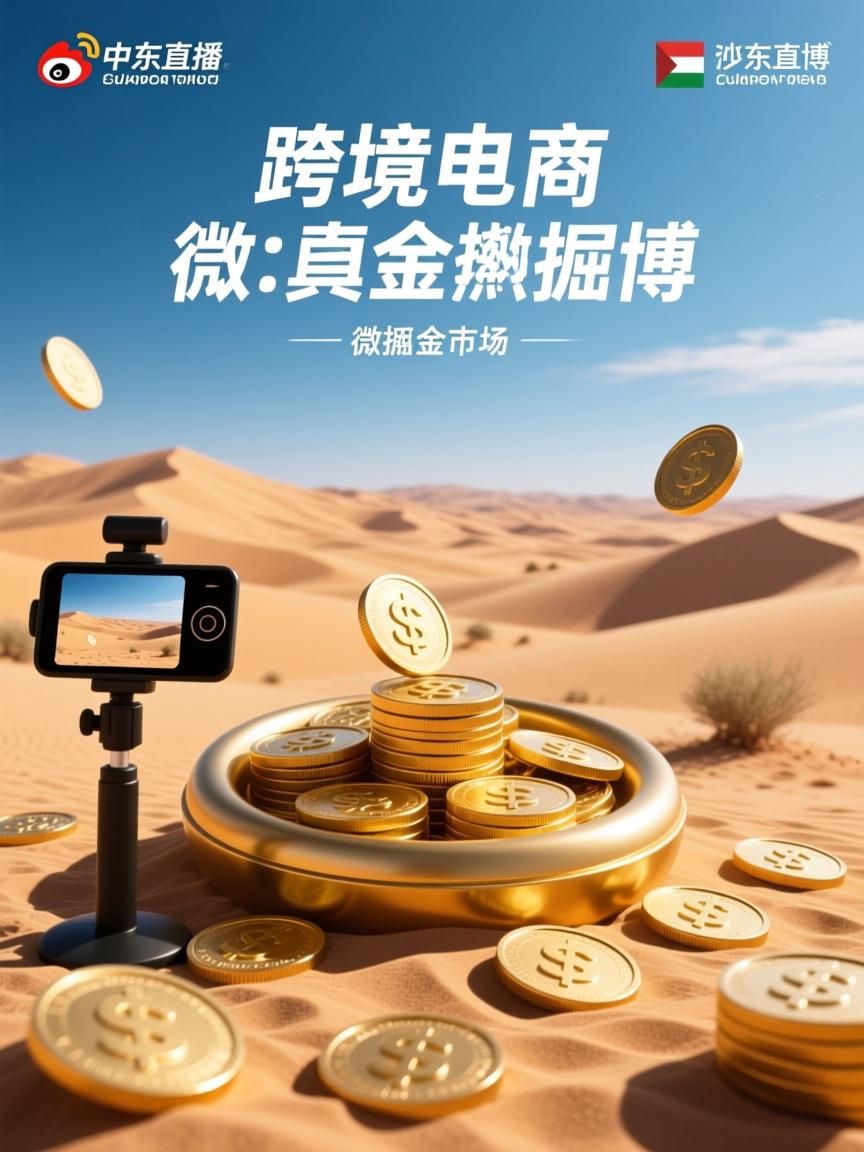 中东直播热潮，跨境电商如何通过微博直播掘金沙漠市场