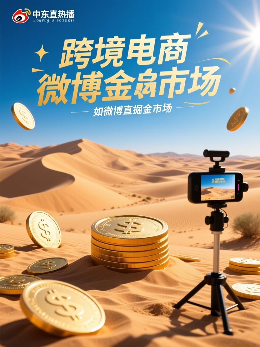 中东直播热潮,跨境电商如何通过微博直播掘金沙漠市场