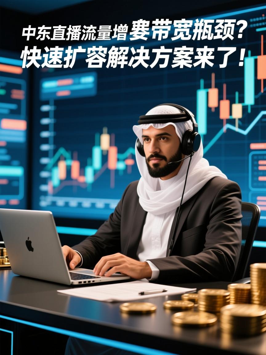中东直播流量激增遇带宽瓶颈？快速扩容解决方案来了！
