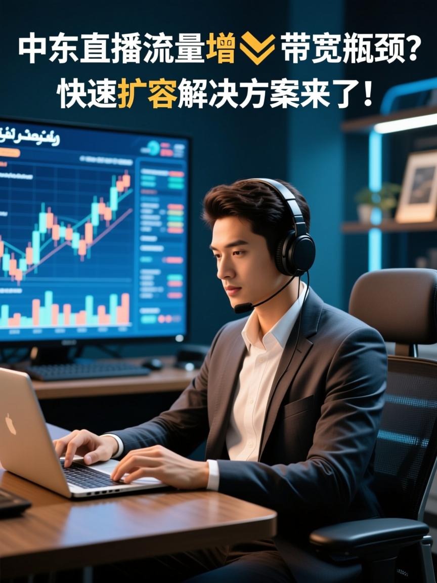 中东直播流量激增遇带宽瓶颈?快速扩容解决方案来了!