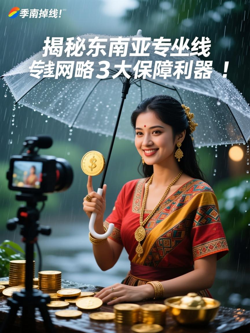 雨季直播不掉线!揭秘东南亚专线网络的3大保障利器