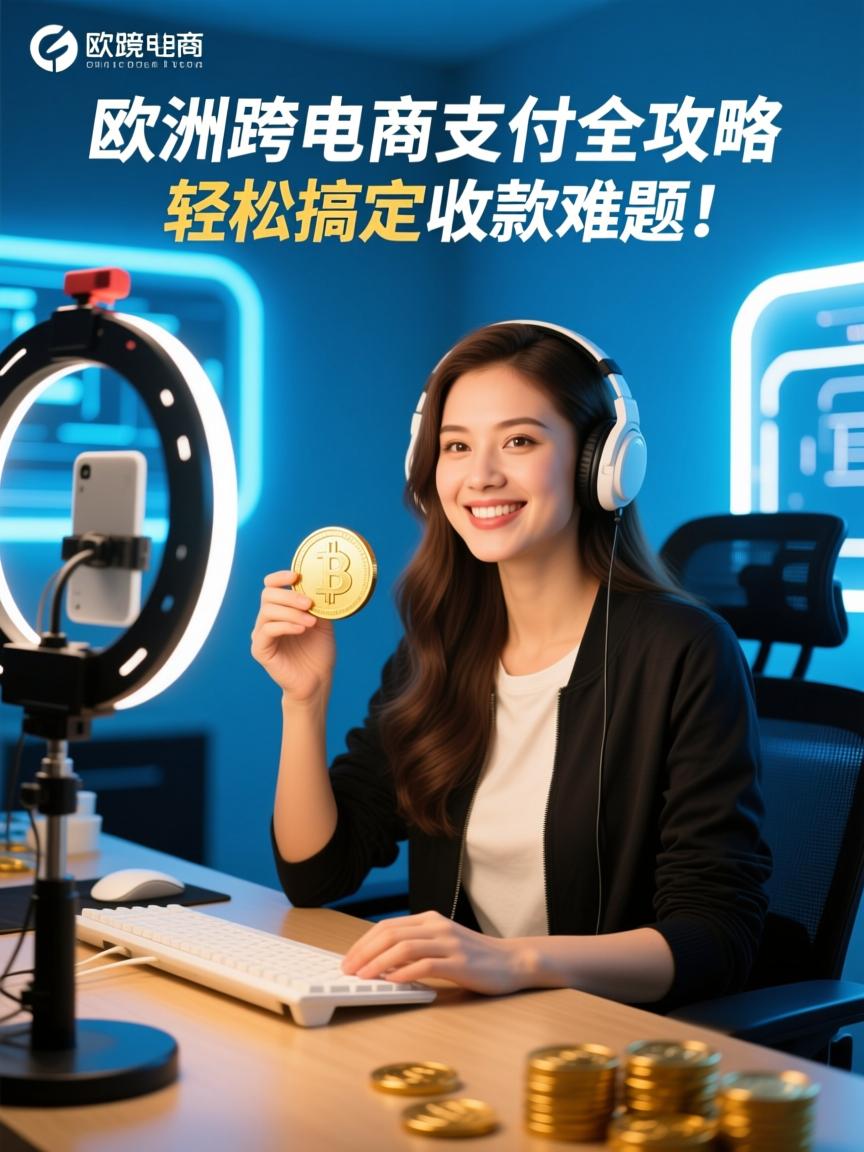 欧美跨境电商直播带货支付全攻略,轻松搞定收款难题!