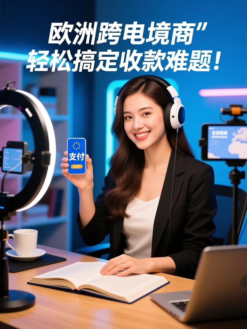 欧美跨境电商直播带货支付全攻略,轻松搞定收款难题!