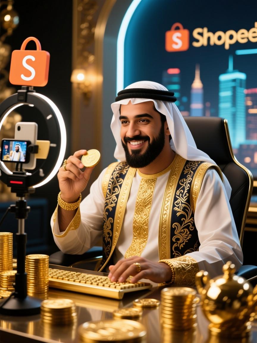 中东Shopee直播黄金时段攻略，精准捕捉土豪购物高峰，避开流量低谷！