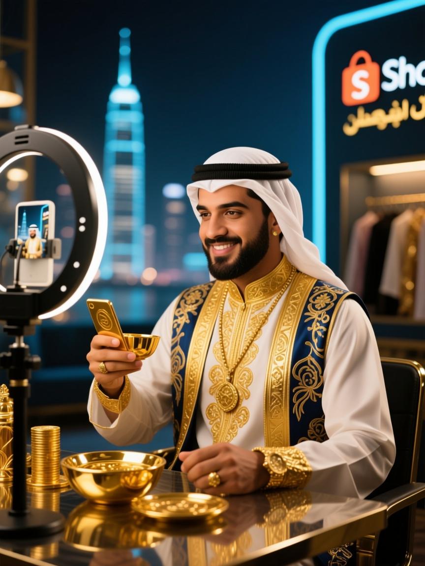 中东Shopee直播黄金时段攻略,精准捕捉土豪购物高峰,避开流量低谷!