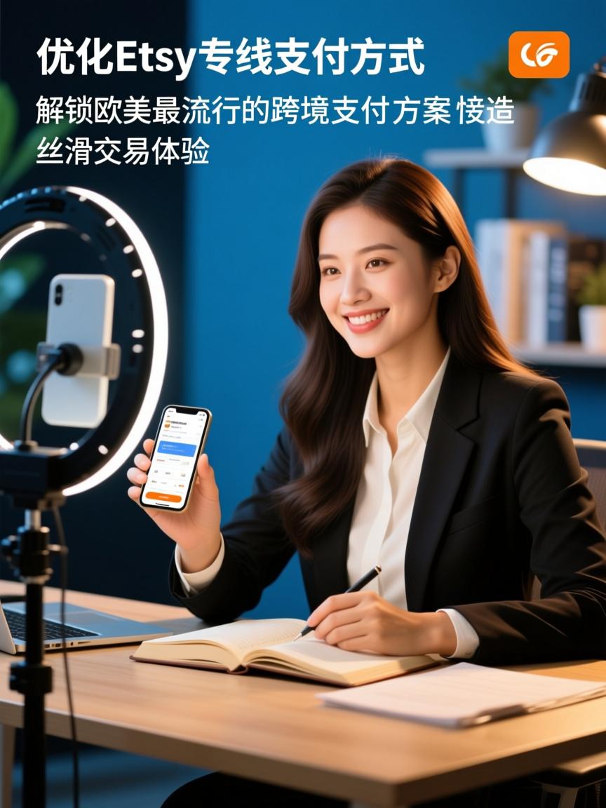 优化Etsy直播专线支付方式,解锁欧美最流行的跨境支付方案,打造丝滑交易体验