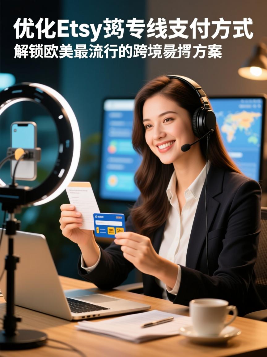 优化Etsy直播专线支付方式,解锁欧美最流行的跨境支付方案,打造丝滑交易体验