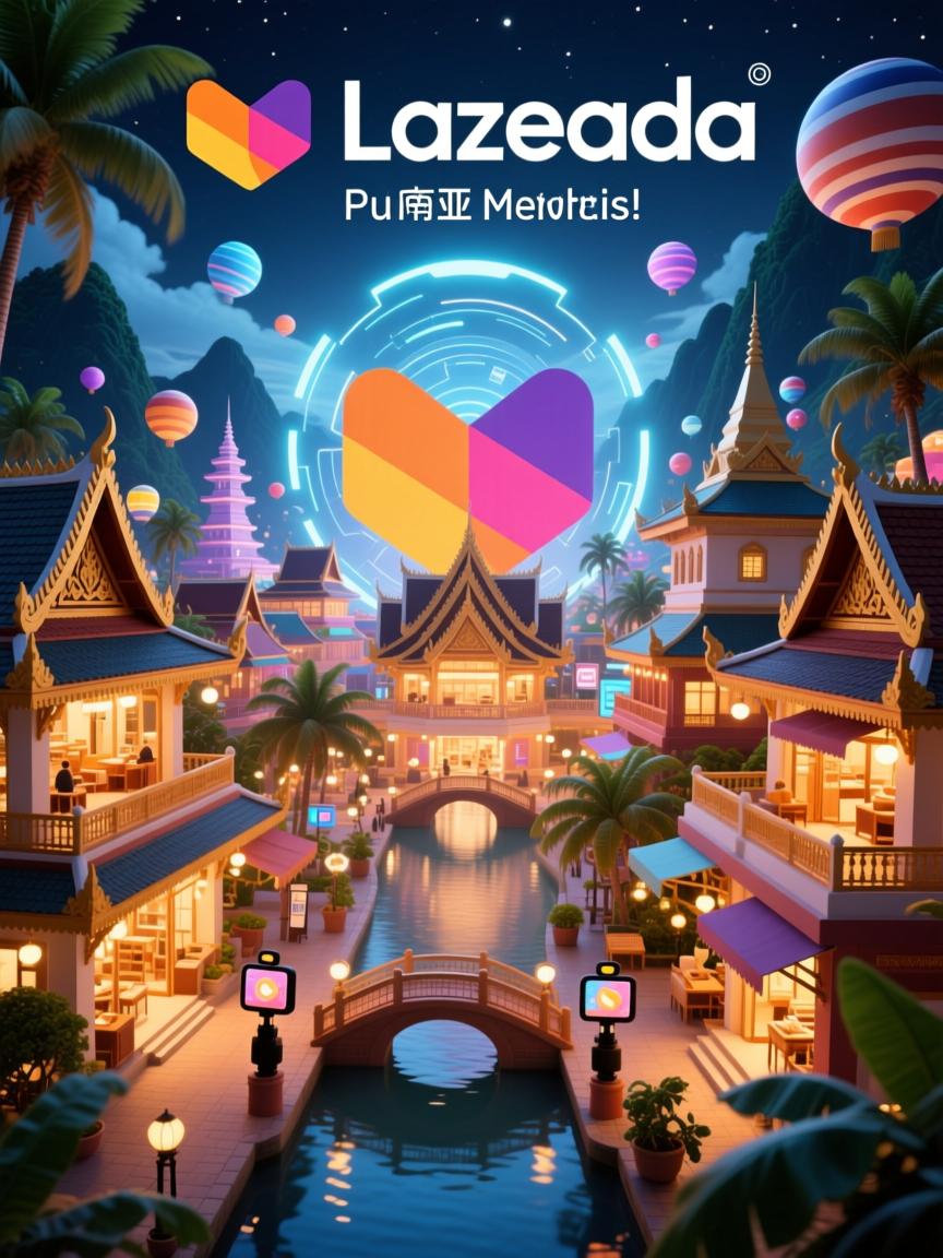 开启Lazeada东南亚奇幻购物之旅,东南亚直播城位置揭秘!