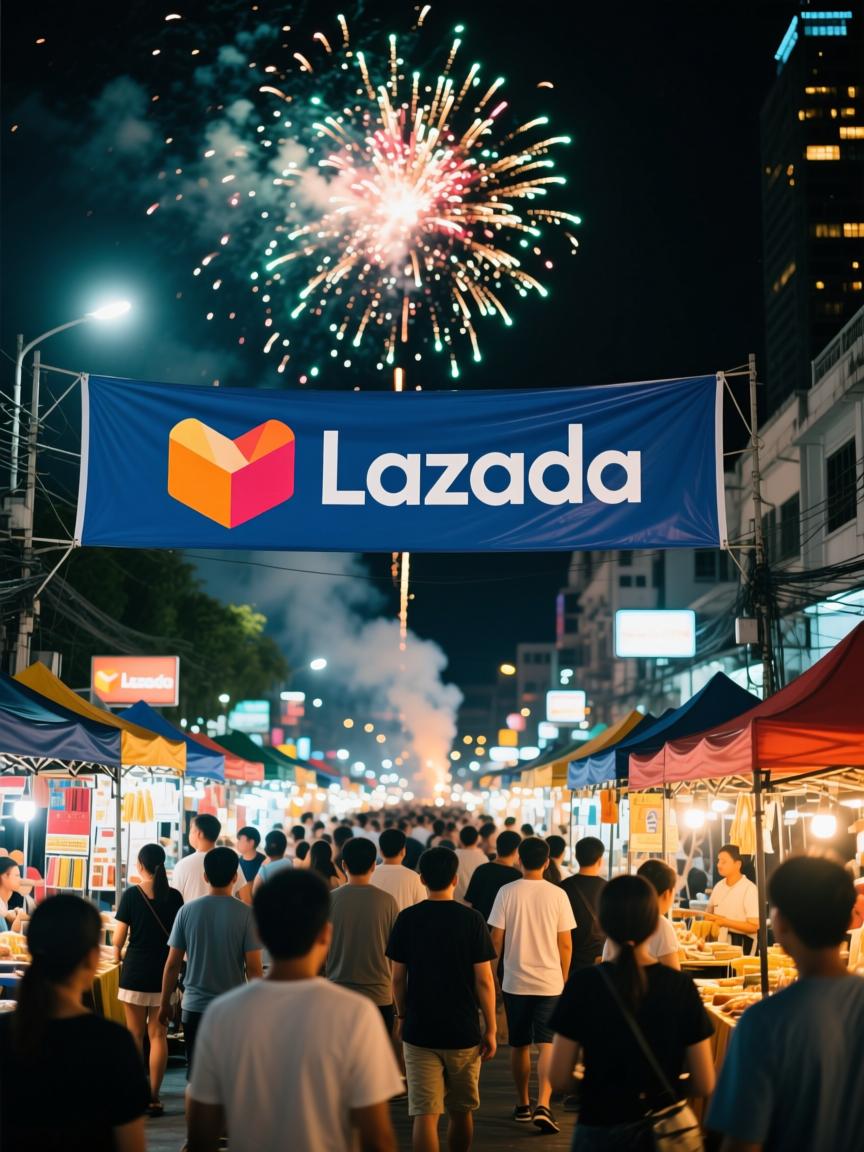 一条直播专线,把 Lazada 的线上大促塞进曼谷夜市的烟火里