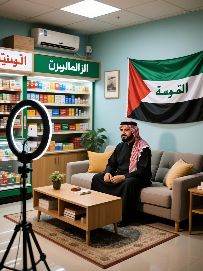 义乌货闯沙特,当小卖部直播空降利雅得客厅