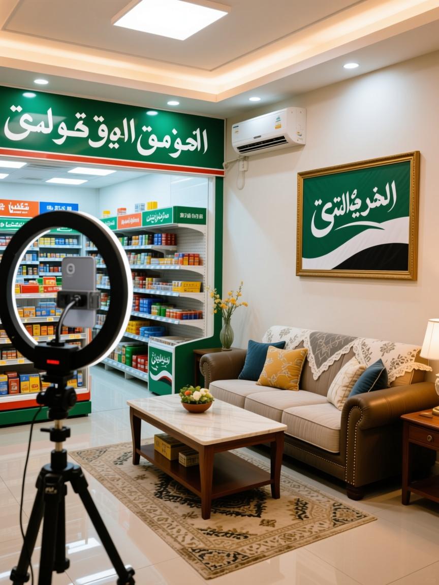 义乌货闯沙特,当小卖部直播空降利雅得客厅