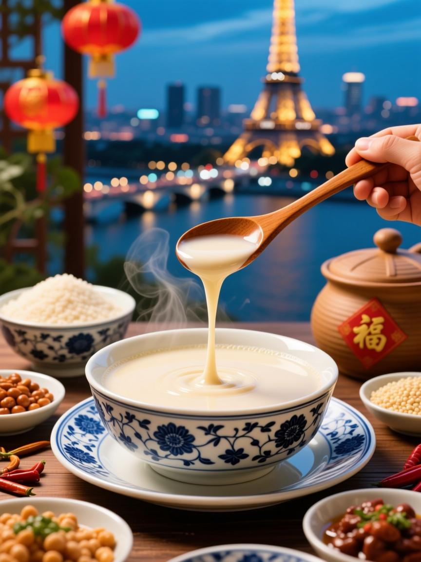 河南豆浆香飘巴黎,国货如何征服洋味蕾