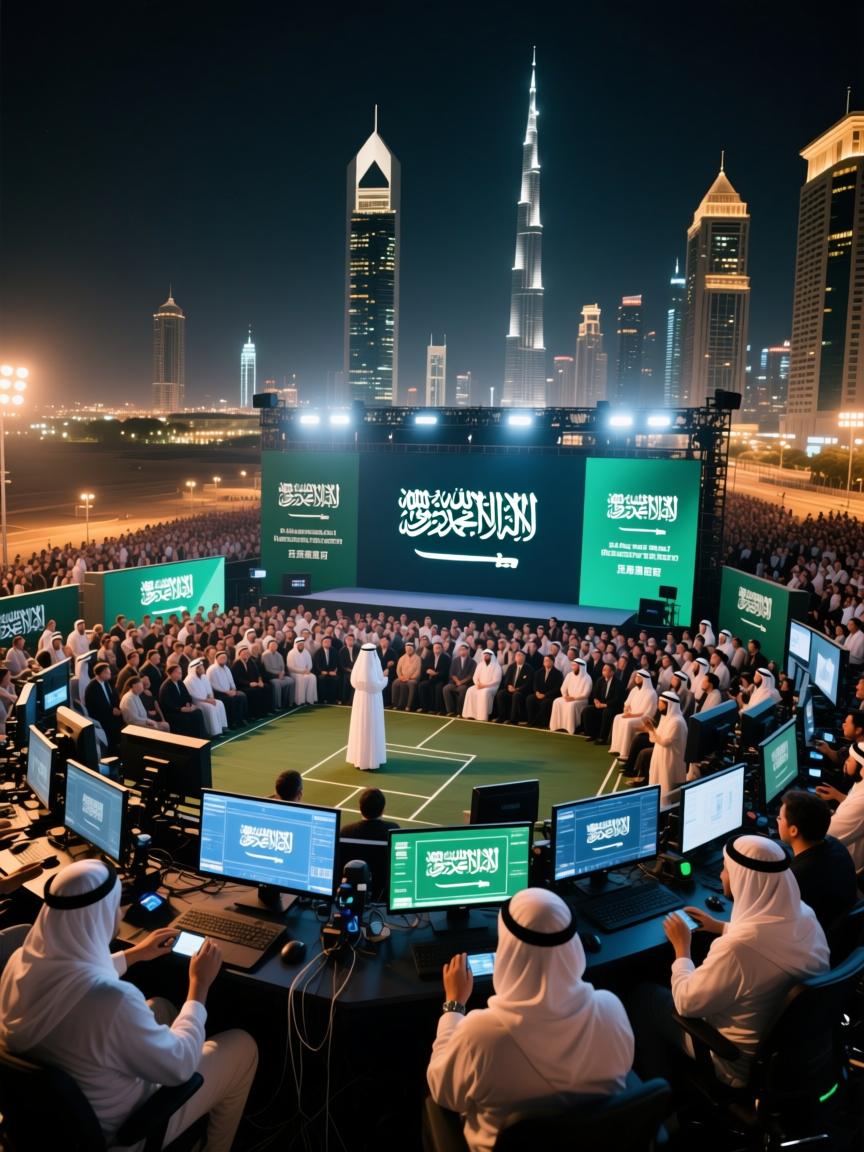 30万人深夜冲爆沙特直播间,中东带宽野路子撕开利雅得凌晨口子