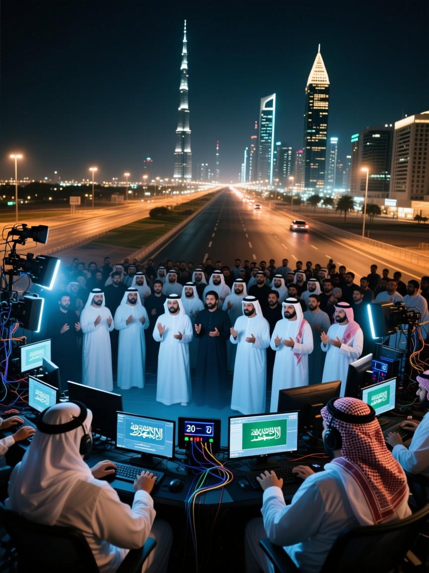 30万人深夜冲爆沙特直播间,中东带宽野路子撕开利雅得凌晨口子
