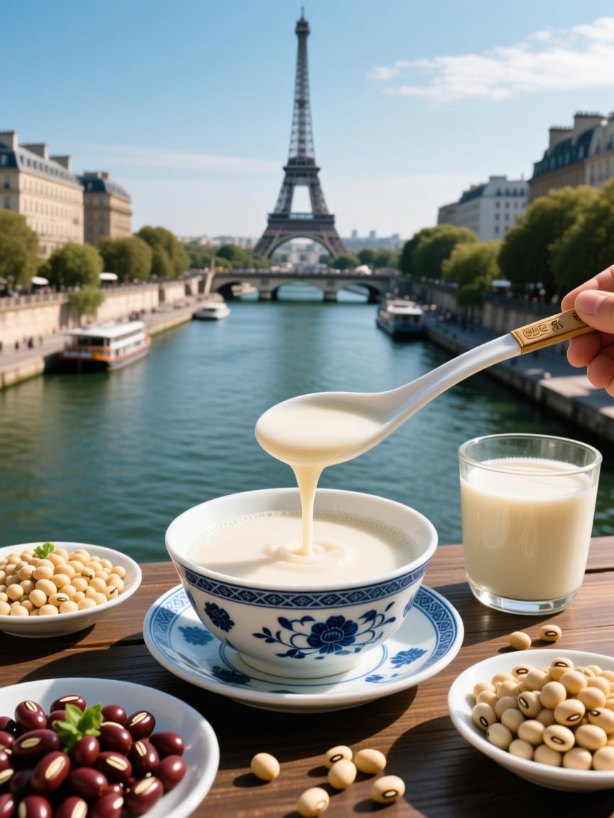 河南豆浆香飘巴黎,国货如何征服洋味蕾