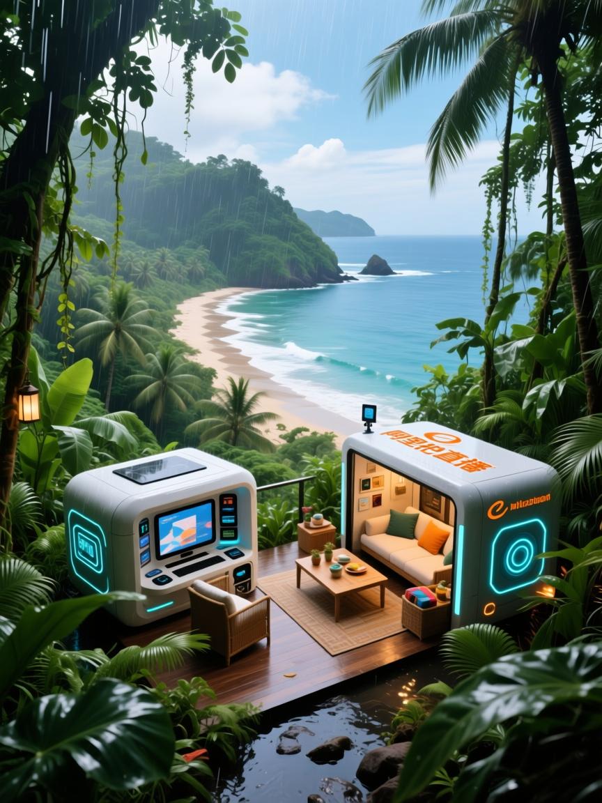 阿里把直播间搬进雨林,一条东南亚专线,让中国小商品吹进巴厘岛的海风