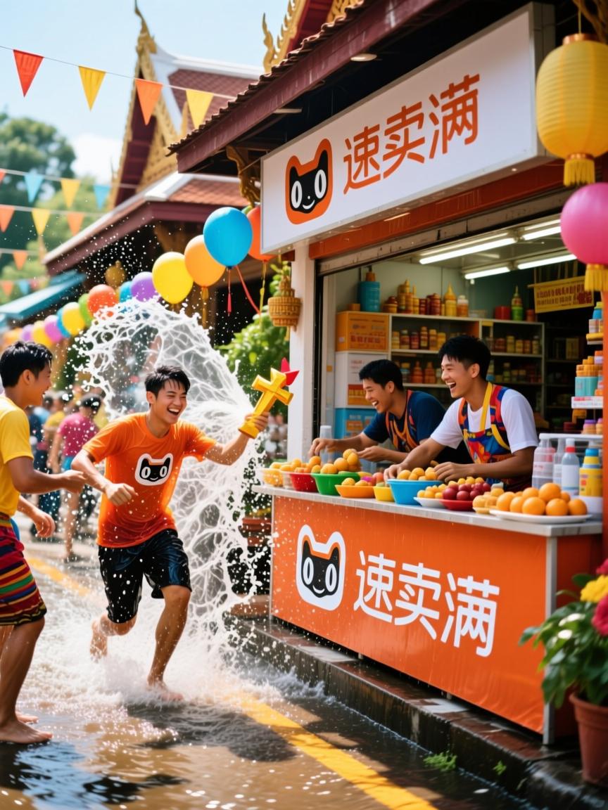 泼水节专线直播狂飙,一条东南亚网络通道把速卖通小店送上类目第一