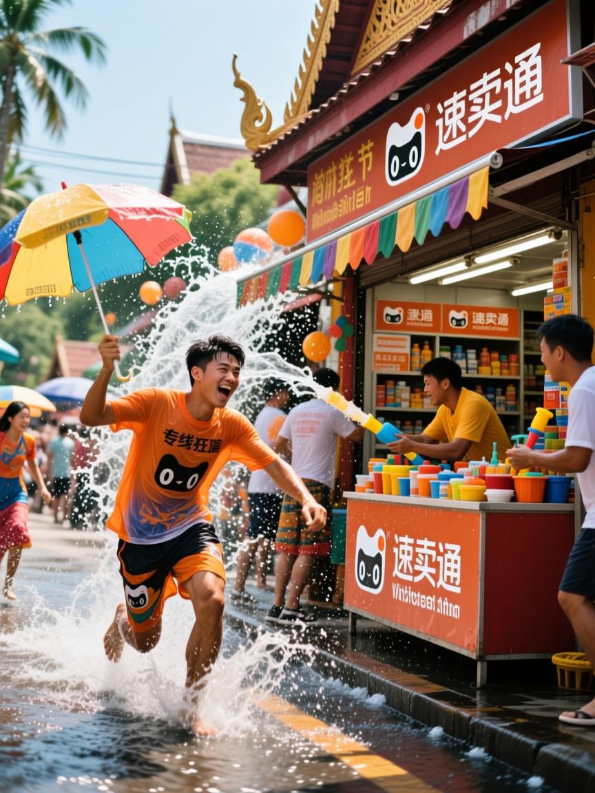 泼水节专线直播狂飙，一条东南亚网络通道把速卖通小店送上类目第一