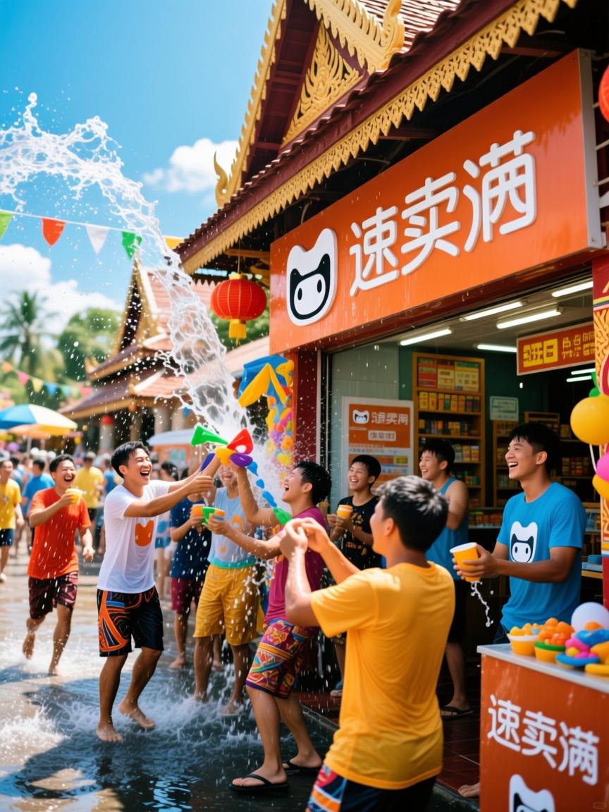 泼水节专线直播狂飙,一条东南亚网络通道把速卖通小店送上类目第一