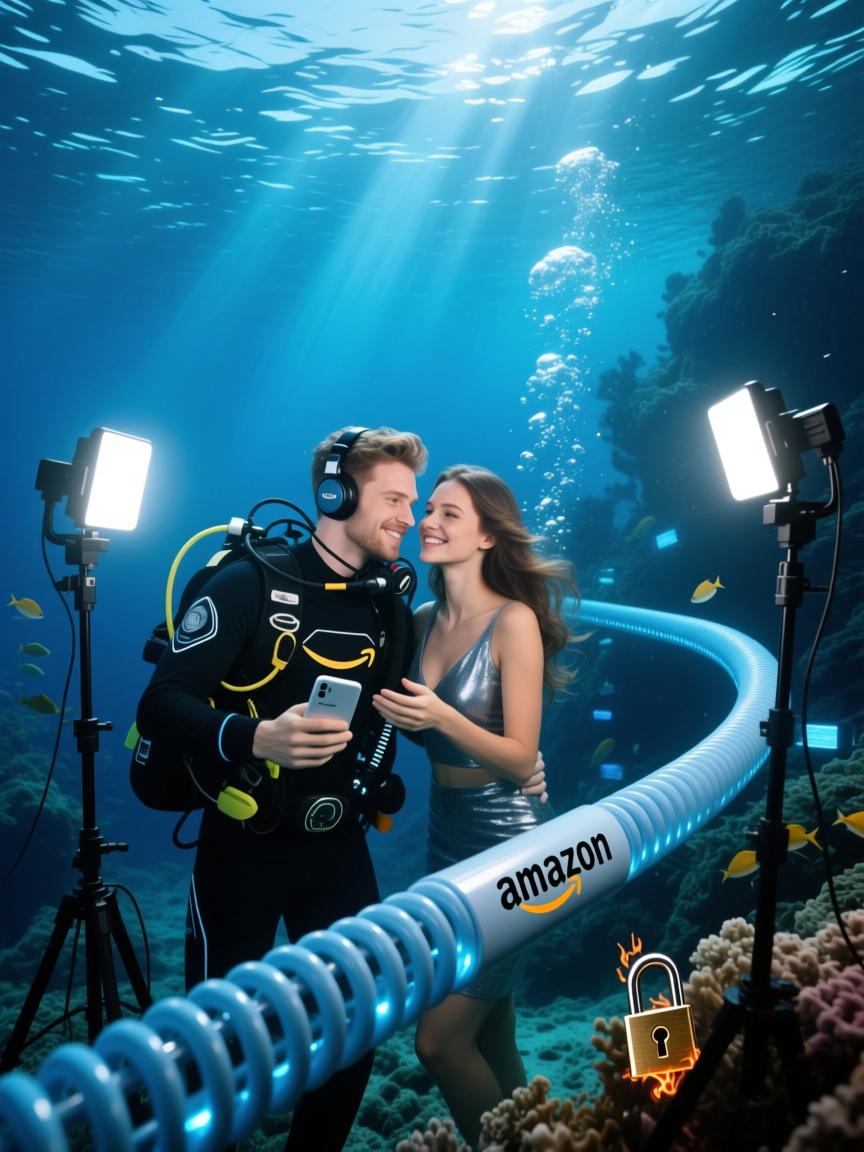 大西洋底光缆上的直播间,欧美亚马逊直播专线如何与品牌锁死长效热恋