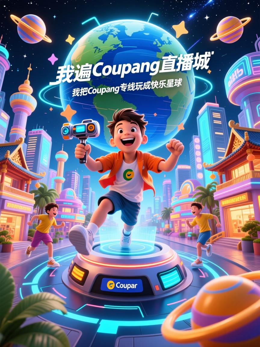 跑遍东南亚直播城,我把Coupang专线玩成快乐星球