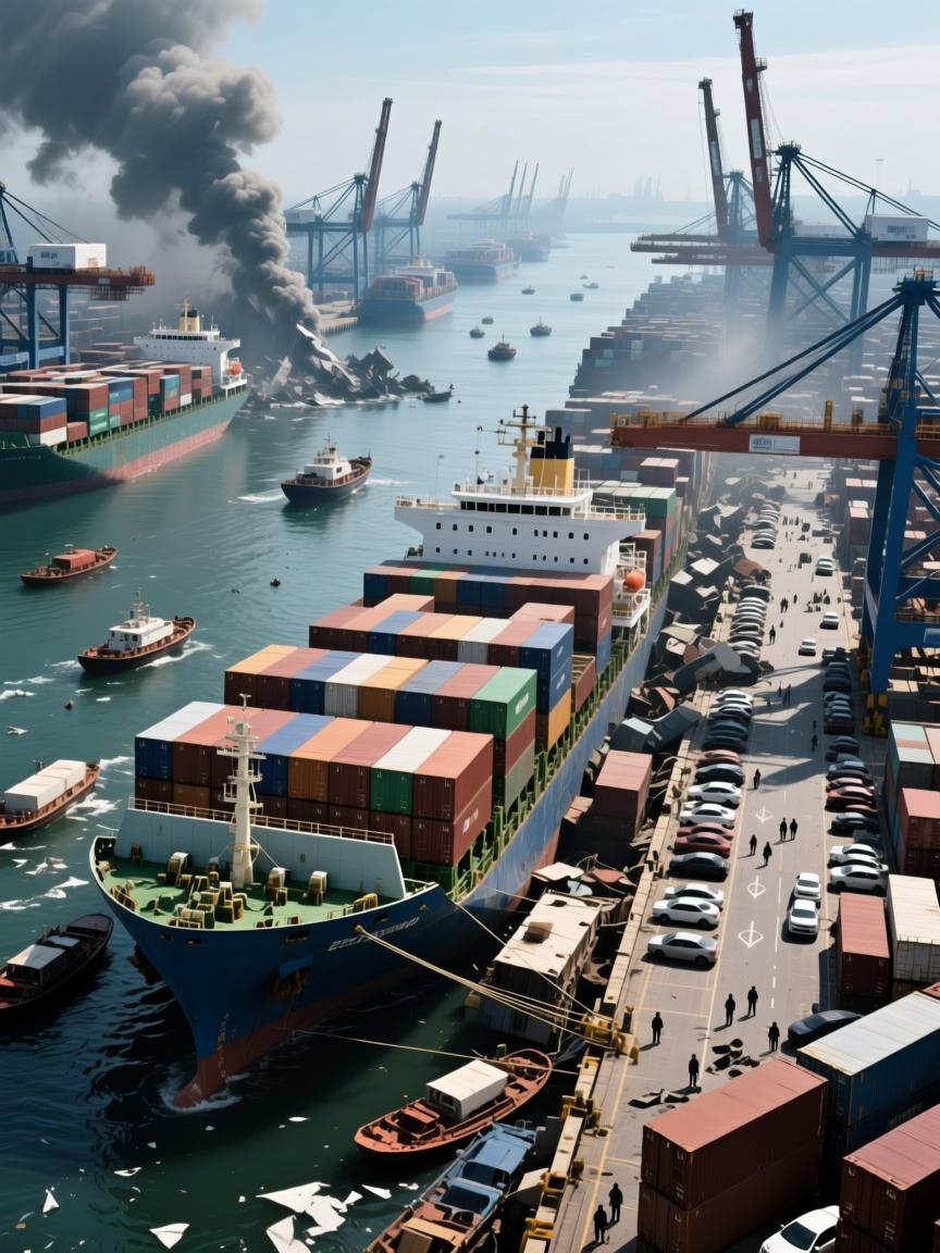 全球港口大瘫痪,货轮堵成海上停车场,外贸人魔幻求生实录