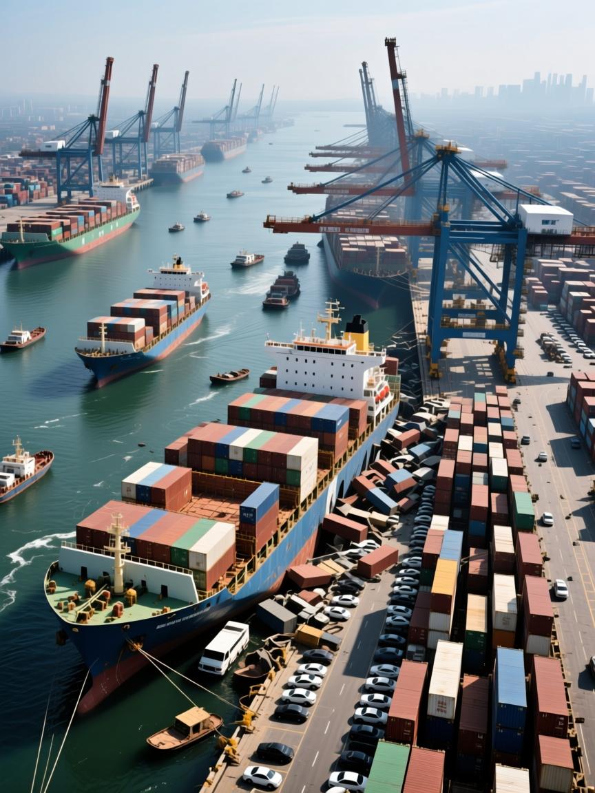 全球港口大瘫痪,货轮堵成海上停车场,外贸人魔幻求生实录