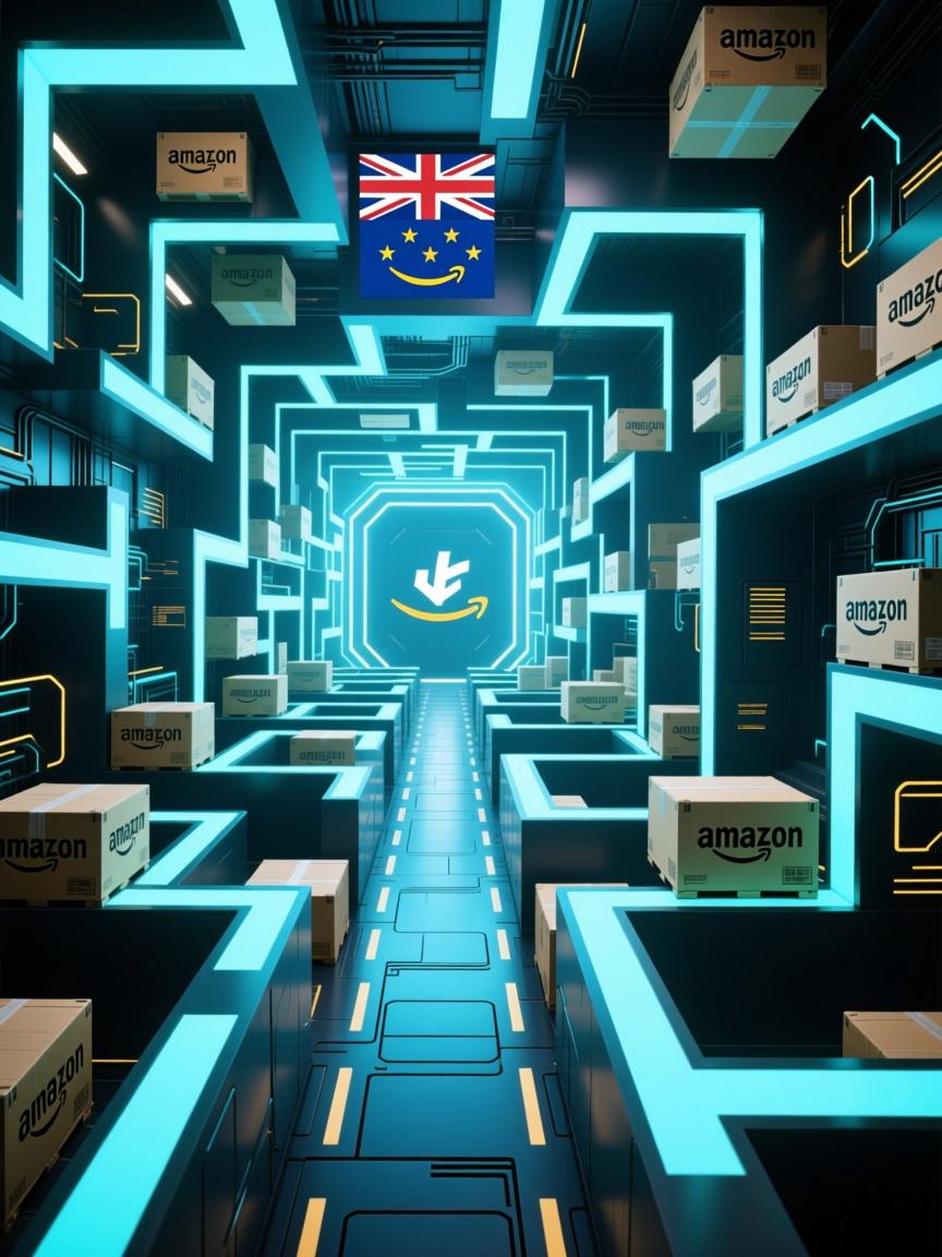 欧美直播带货专线,亚马逊美欧物流迷宫里的一条捷径