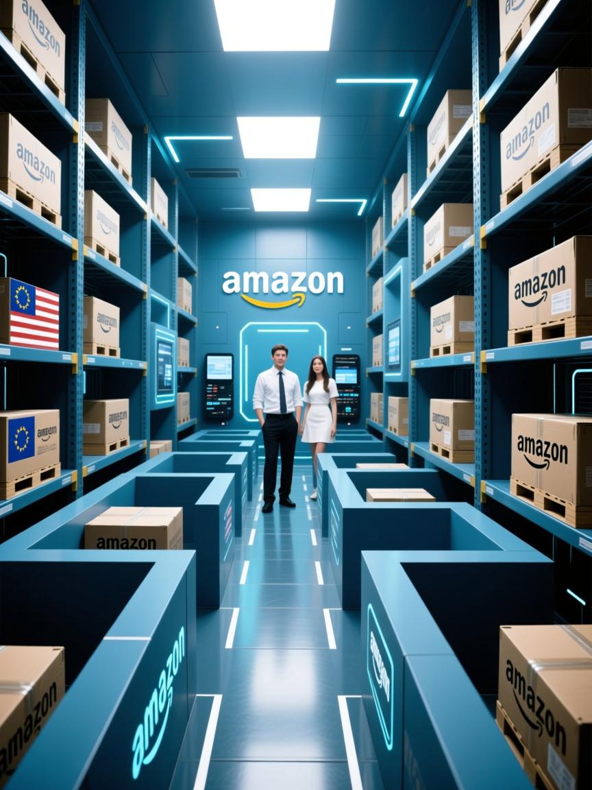 欧美直播带货专线,亚马逊美欧物流迷宫里的一条捷径