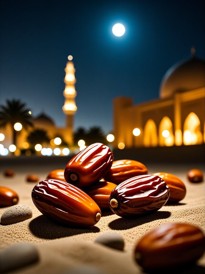 迪拜斋月夜,凌晨三点,椰枣与直播专线的静默赛跑