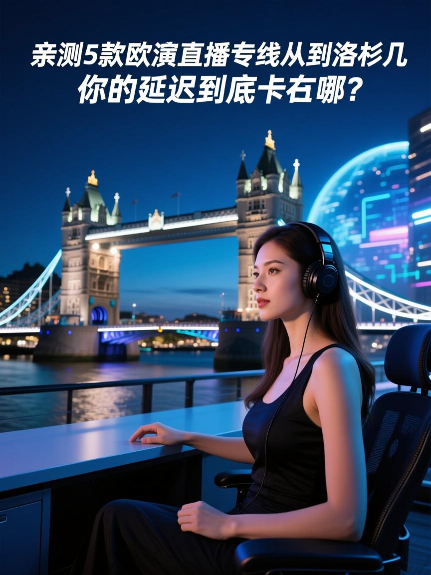 亲测5款欧美直播专线,从伦敦到洛杉矶,你的延迟到底卡在哪?