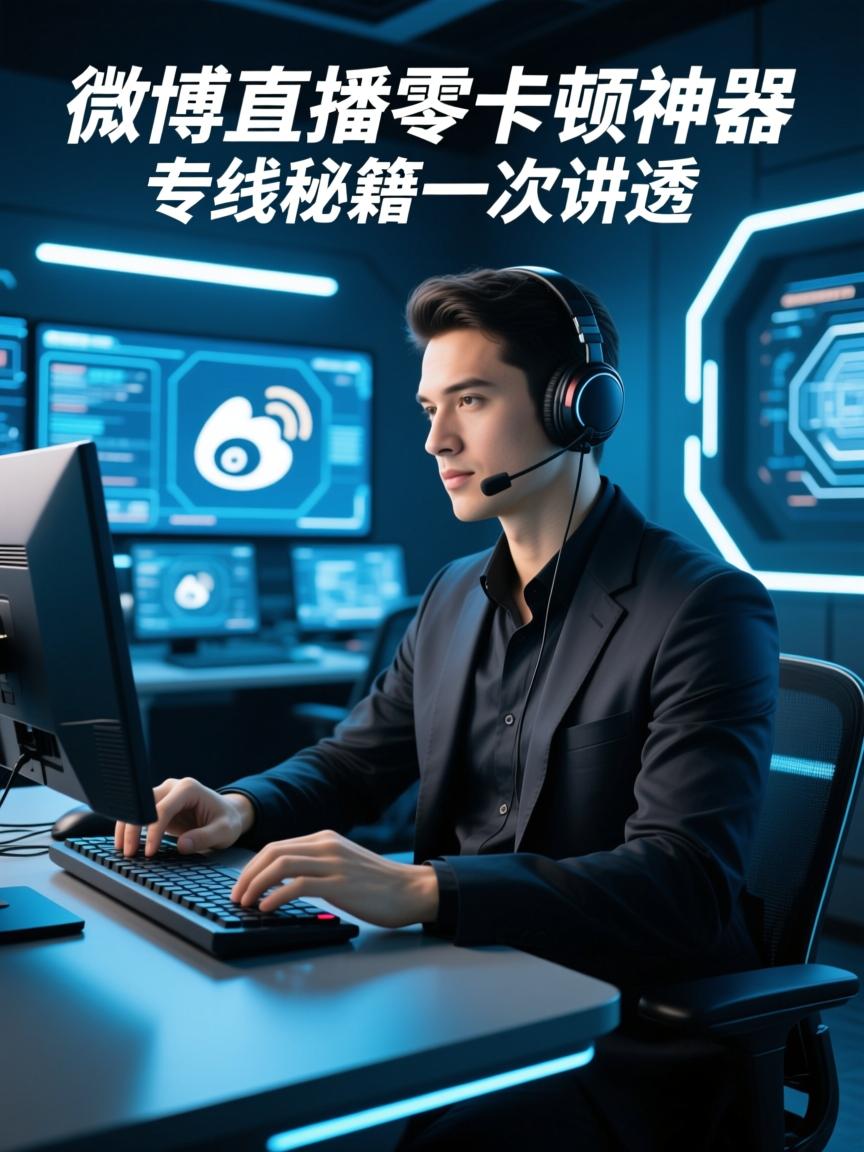 微博直播零卡顿神器，专线秘籍一次讲透