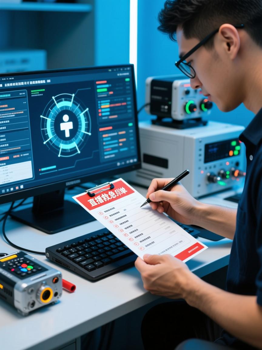 直播救急清单,电商专线设备保命维护指南