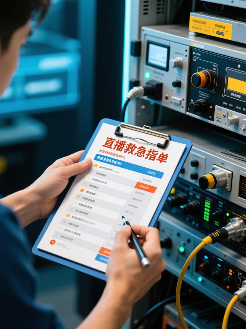 直播救急清单,电商专线设备保命维护指南