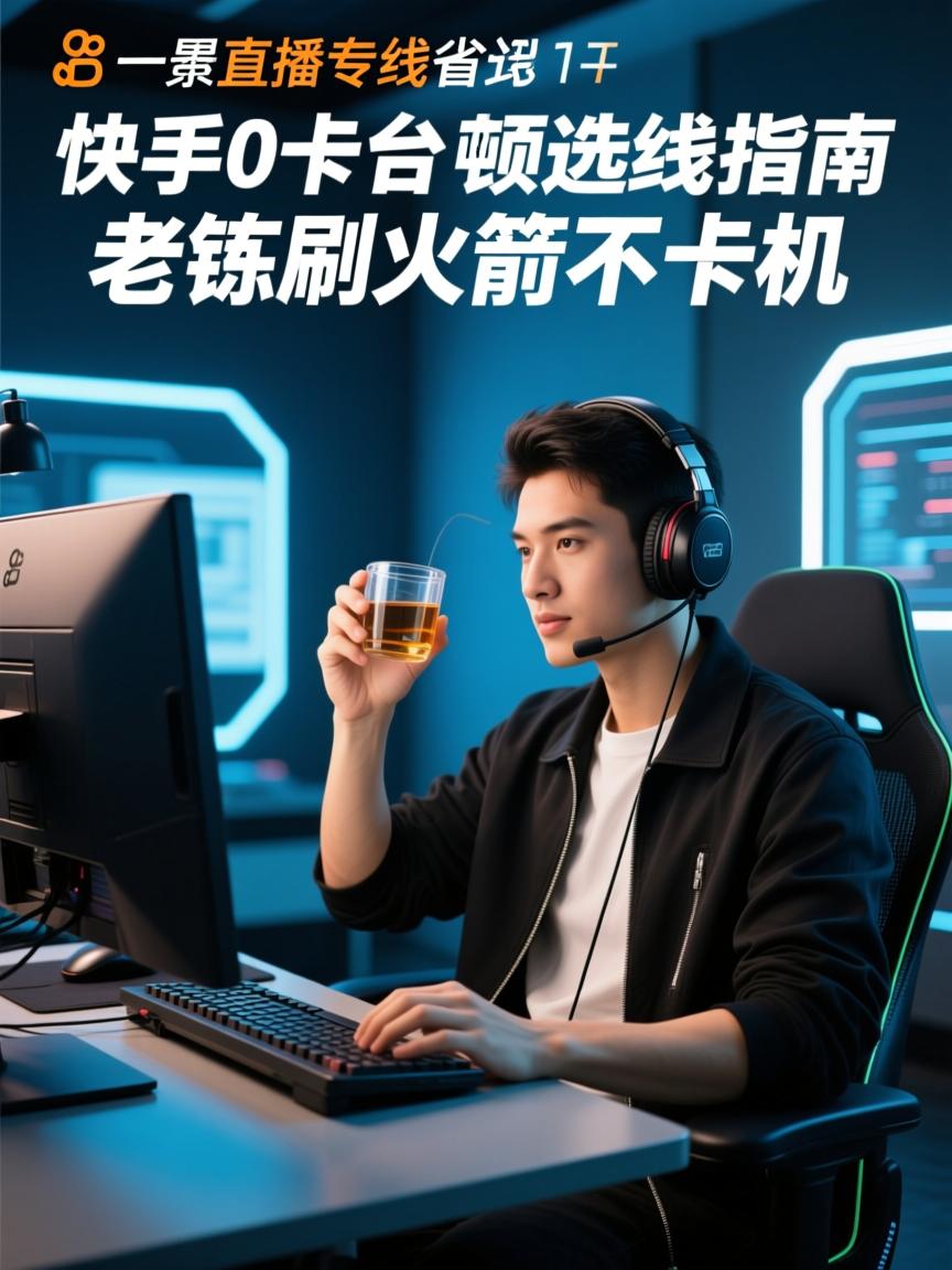 一条直播专线省半台设备钱,快手0卡顿选线指南,老铁刷火箭不卡机