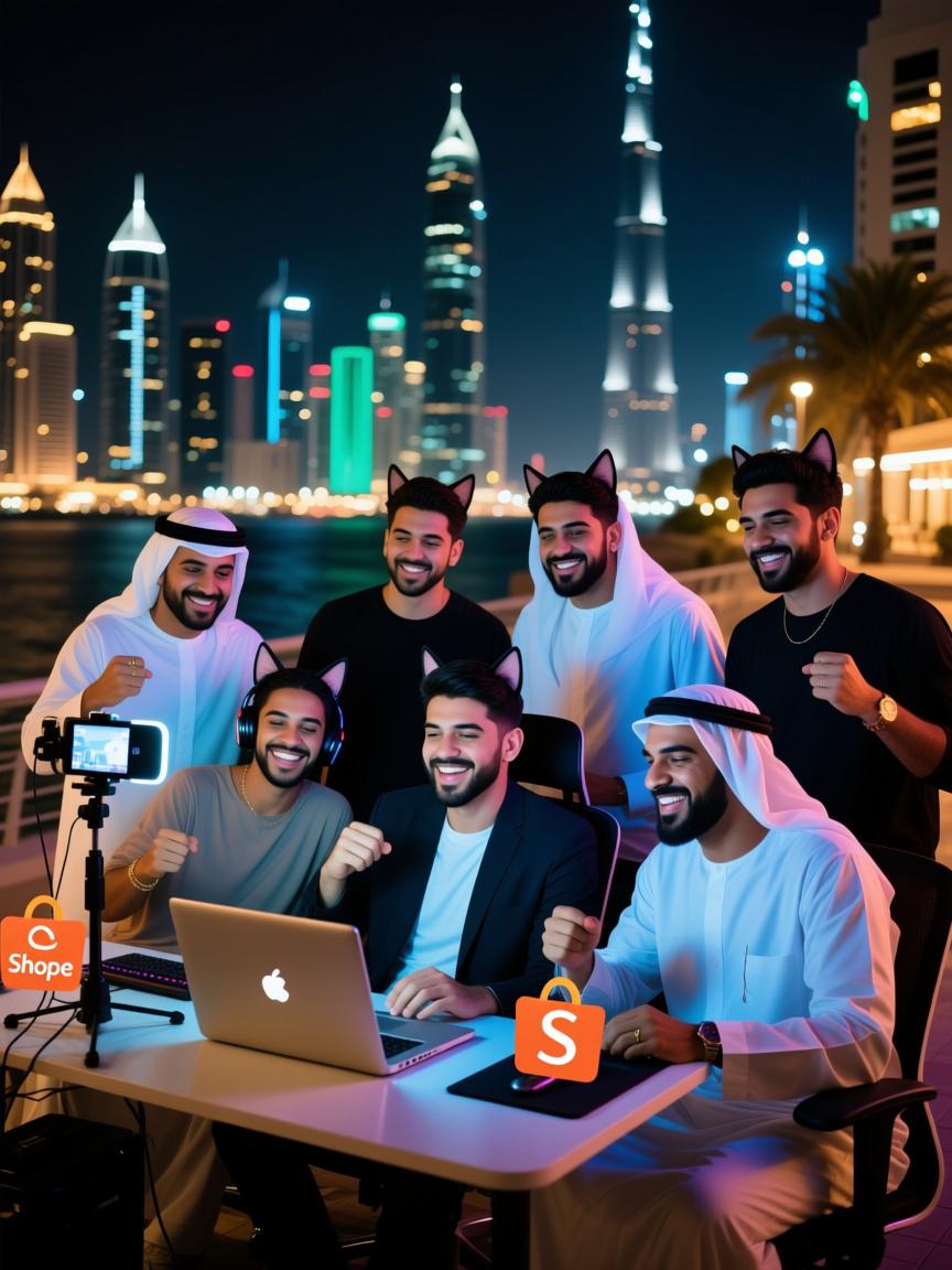 迪拜夜猫子集体上头，一条Shopee直播专线如何让中东秒变不睡国