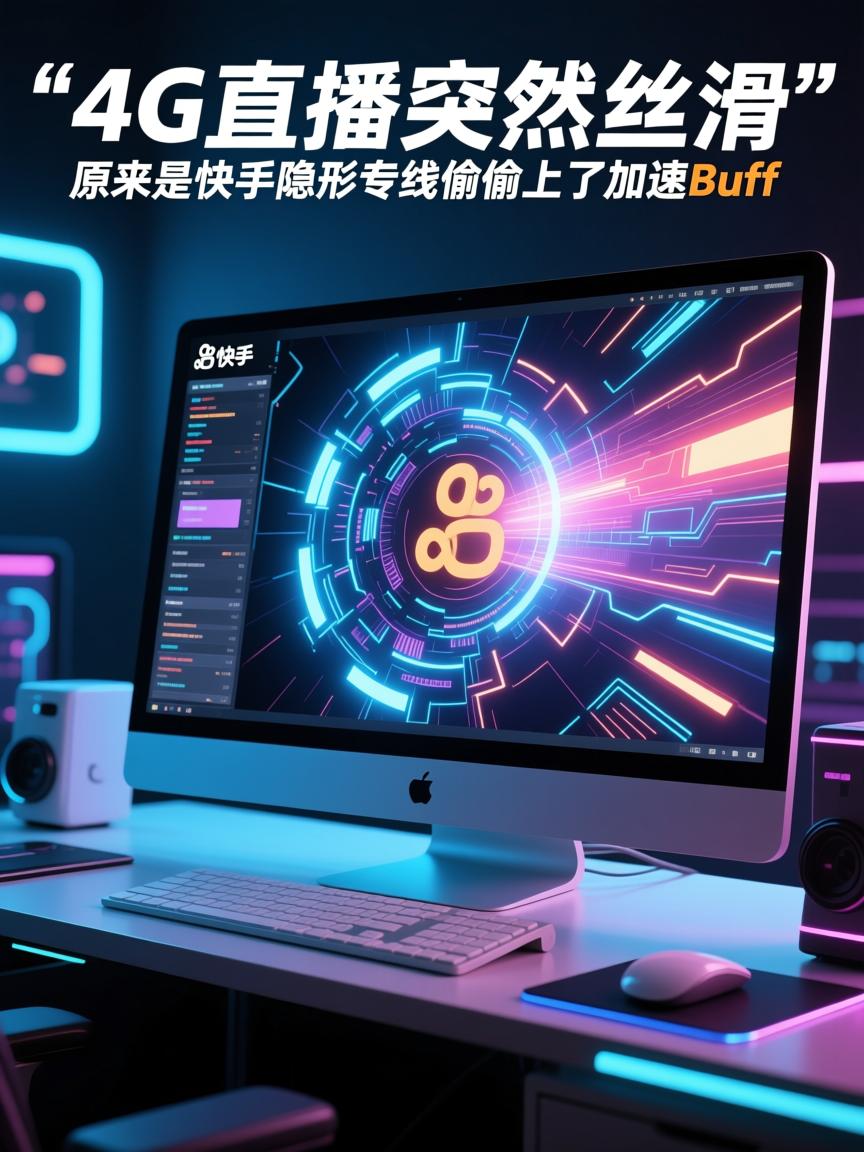 4G直播突然丝滑,原来是快手隐形专线偷偷上了加速Buff