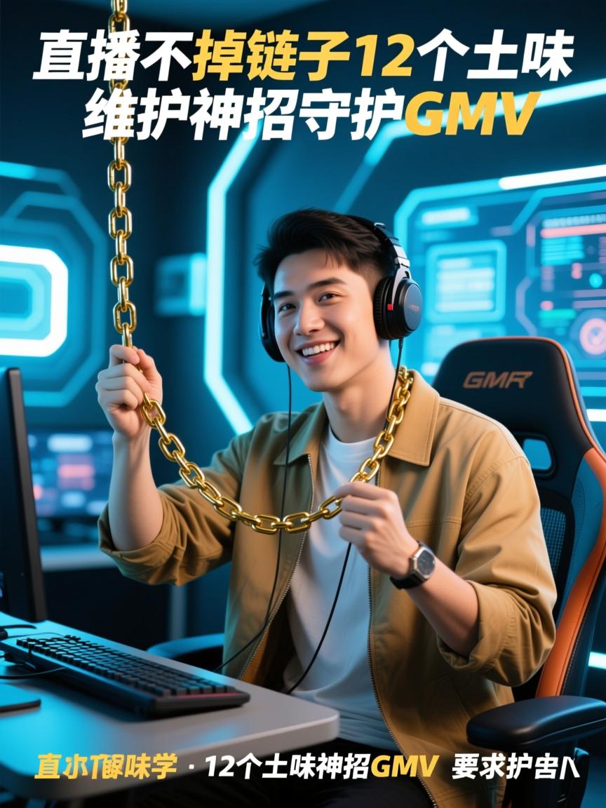 直播不掉链子,12个土味维护神招守护GMV