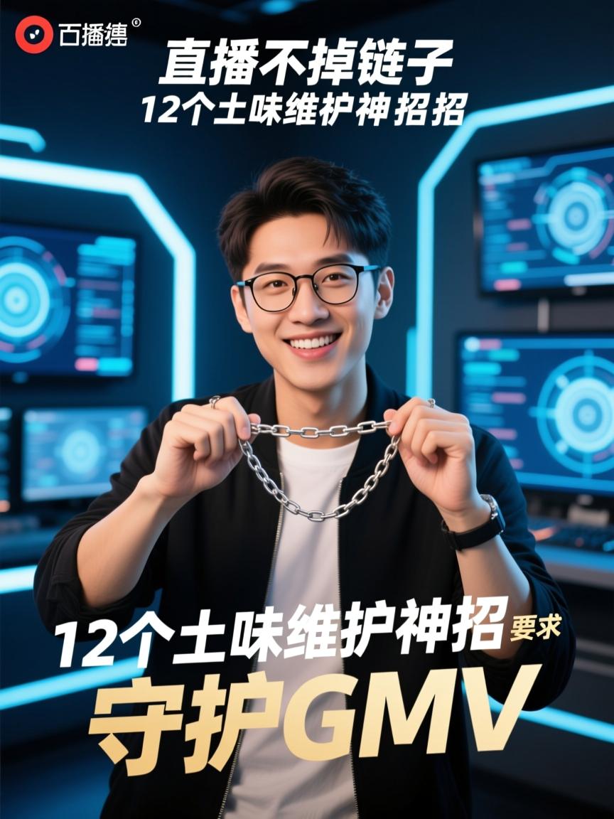 直播不掉链子,12个土味维护神招守护GMV