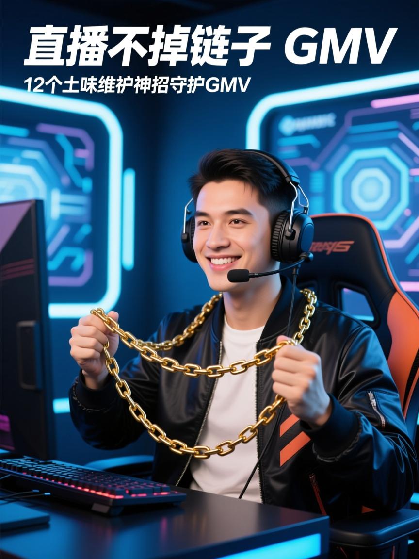 直播不掉链子,12个土味维护神招守护GMV