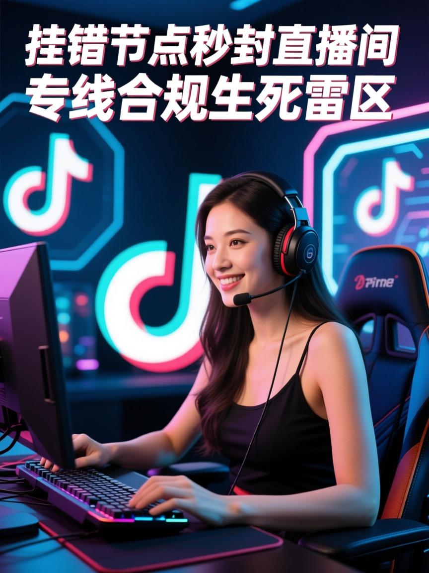 挂错节点秒封直播间，欧美TikTok专线合规的生死雷区