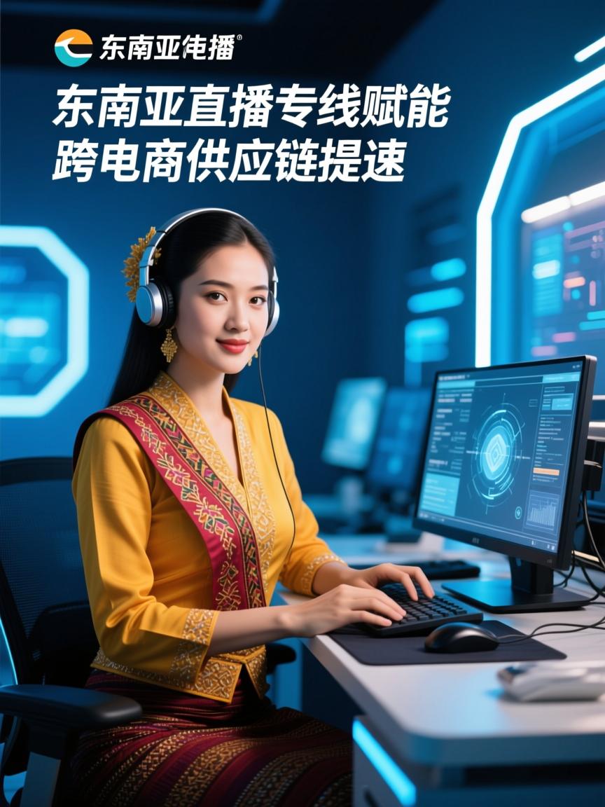 东南亚直播专线赋能跨境电商供应链提速